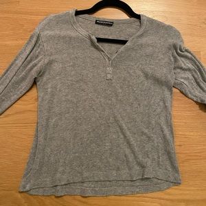 Grey Brandy Melville button up